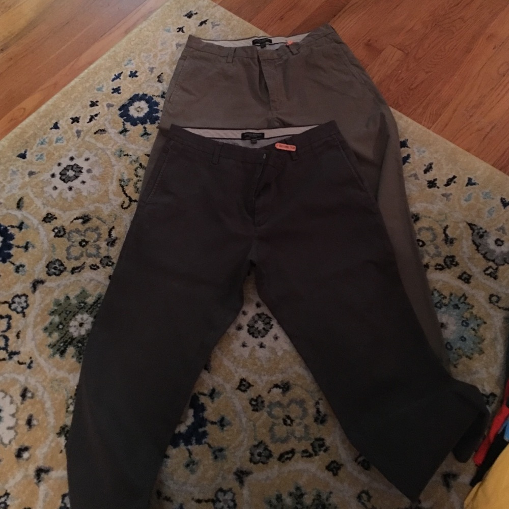 COPY - Bundle two pairs of men's chinos Banana Republic